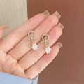 Vintage Handmade Silver Earring