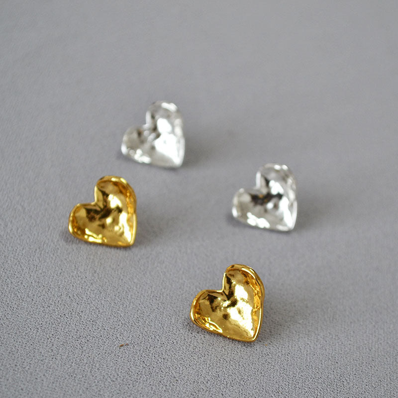 Delicate Artisan Gold Earring