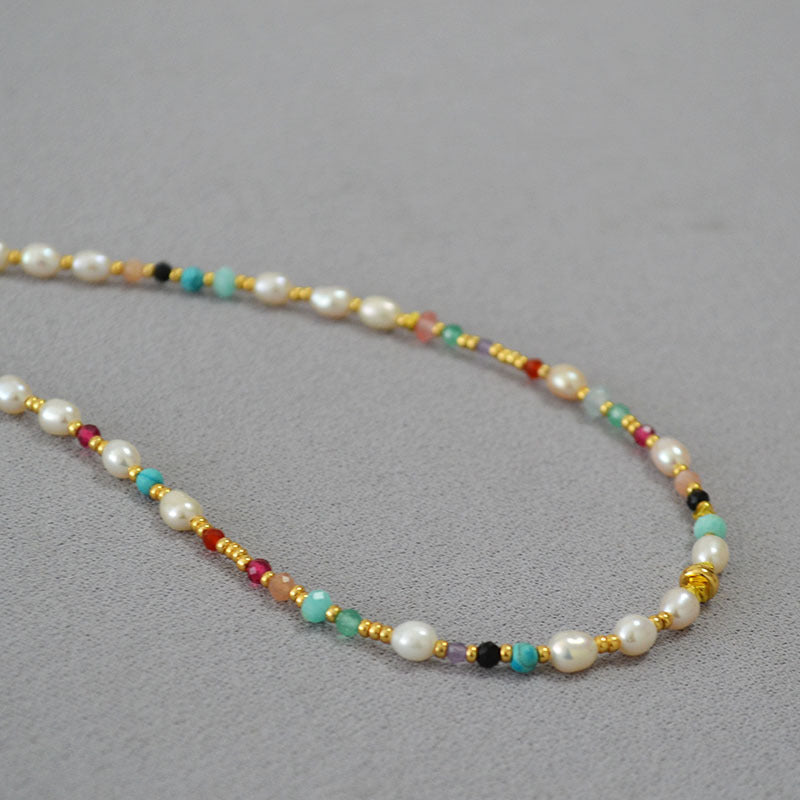 Vintage Handmade Pearl Necklace