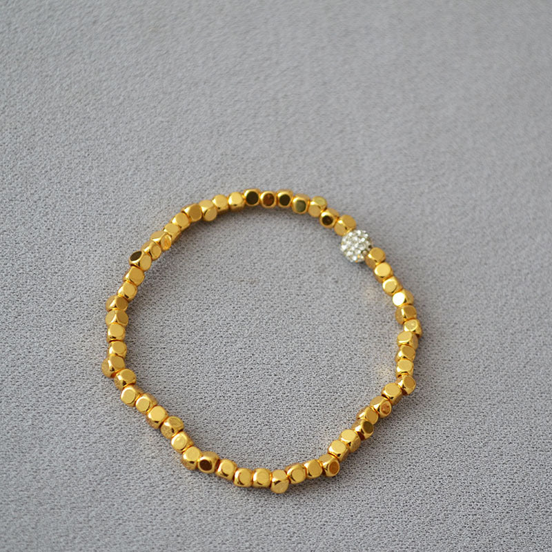 Delicate Artisan Gold Bracelet