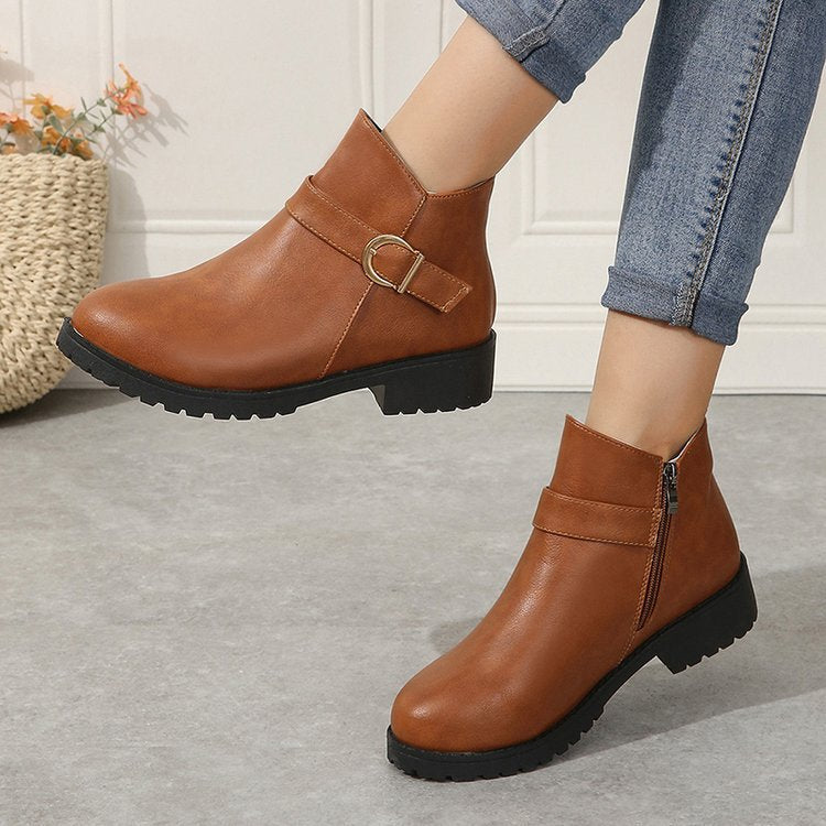 Classic Orthopedic Boots with Timeless Style