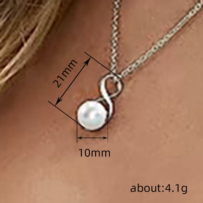 Delicate Artisan Pearl Necklace