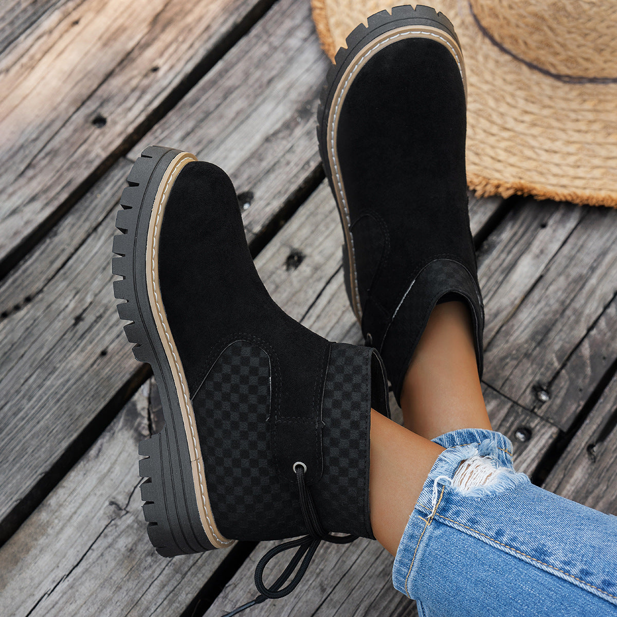 Graceful Orthopedic Boots for Modern Look