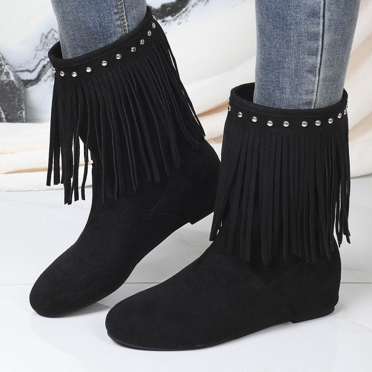 Chic Orthopedic Boots with Unique Design