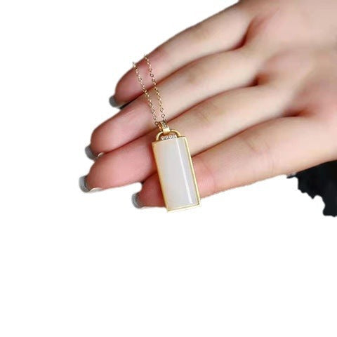 Beautiful Silver Necklace with Unique Style