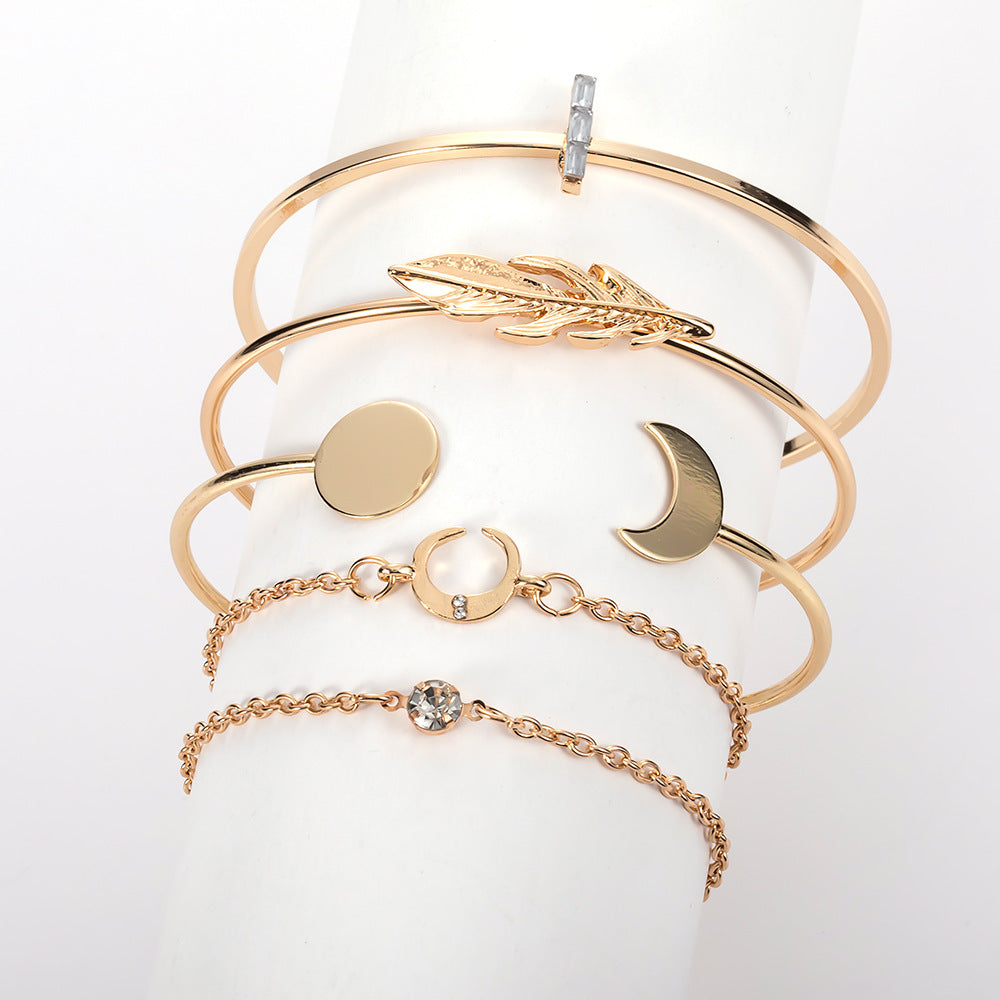Delicate Artisan Gold Bracelet