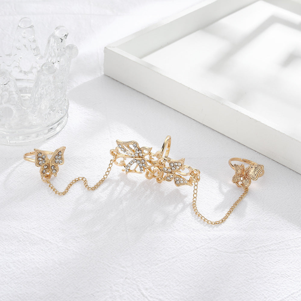 Delicate Artisan Gold Ring