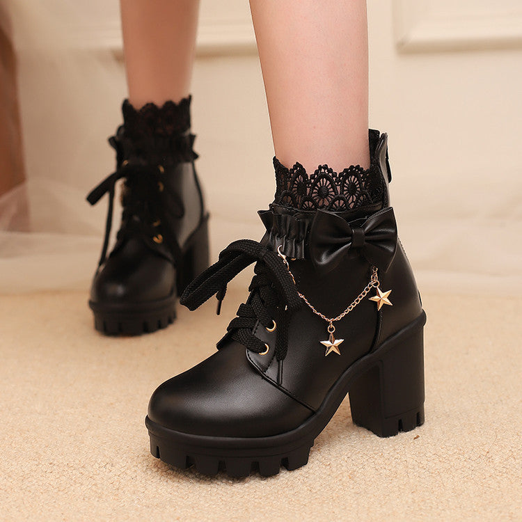 Vintage Inspired Orthopedic Boots