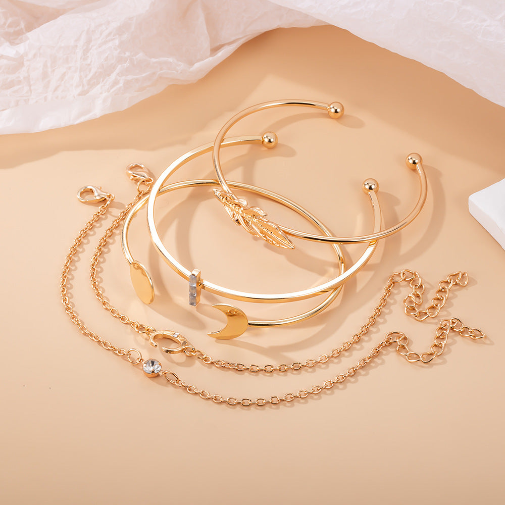 Delicate Artisan Gold Bracelet