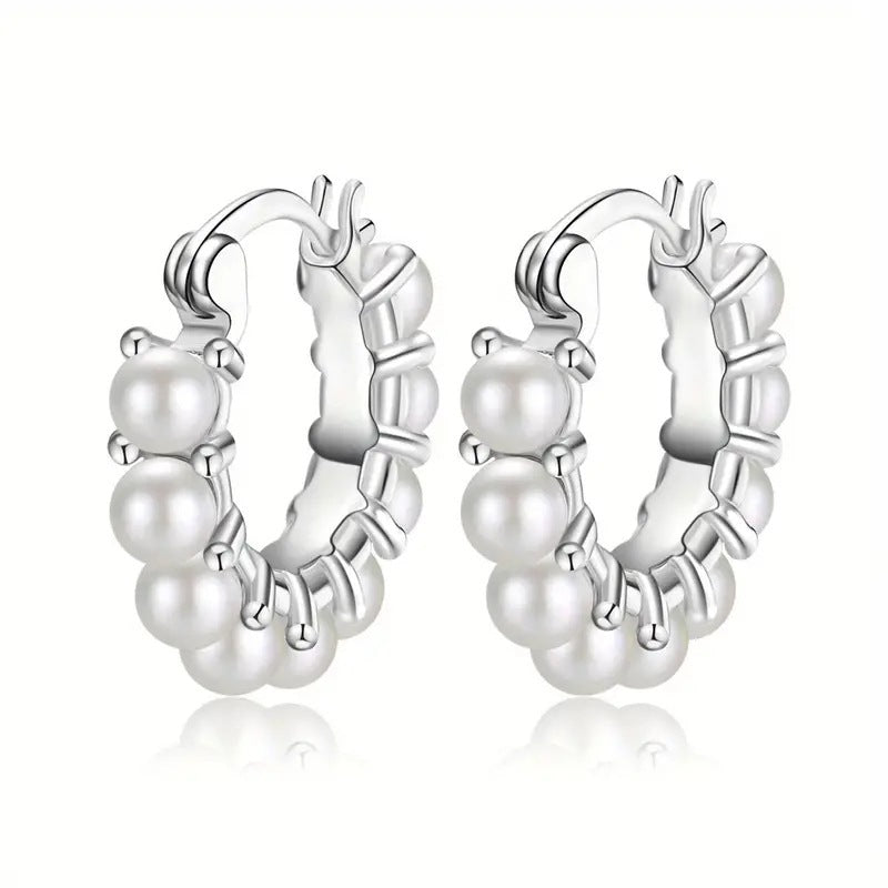 Delicate Artisan Pearl Earring