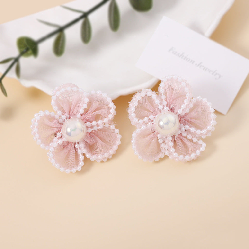 Delicate Artisan Pearl Earring