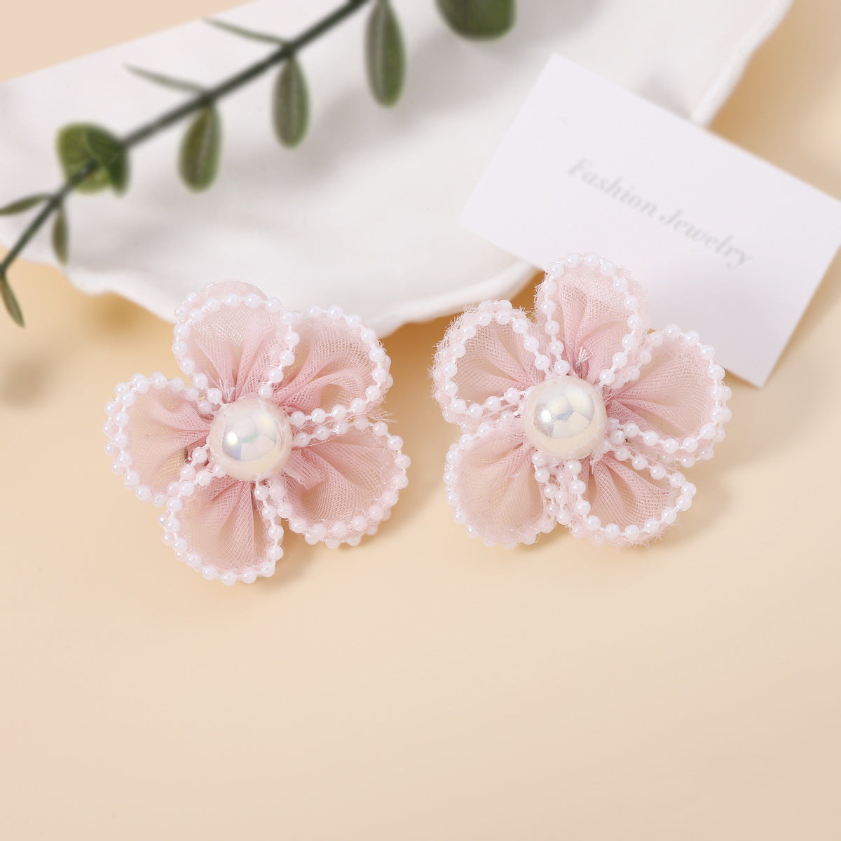 Delicate Artisan Pearl Earring