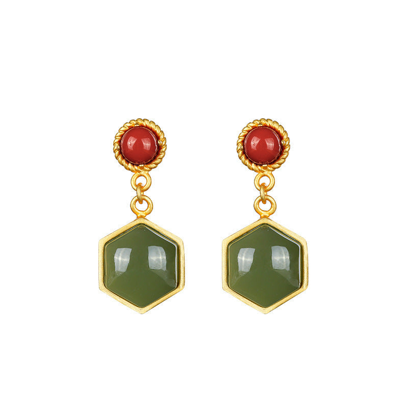 Romantic Gold Earring for Special Moments