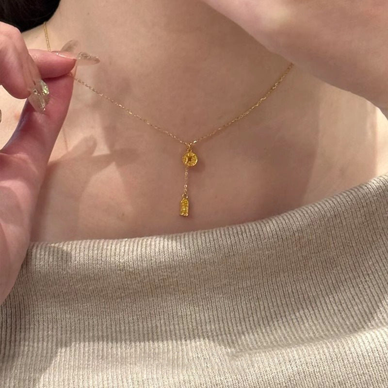 Stunning Gold Necklace for Daily Wear