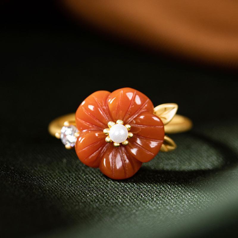 Delicate Artisan Gold Ring