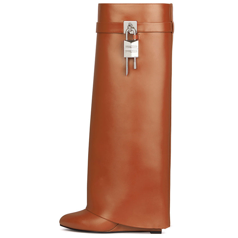 Chic Orthopedic Boots with Unique Design