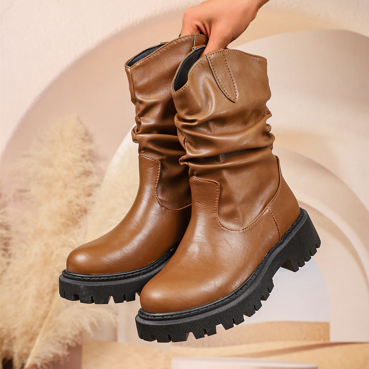 Graceful Orthopedic Boots for Modern Look