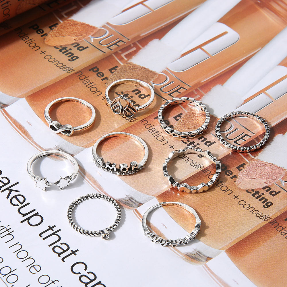 Romantic Silver Set for Special Moments