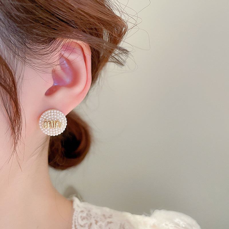 Vintage Handmade Pearl Earring