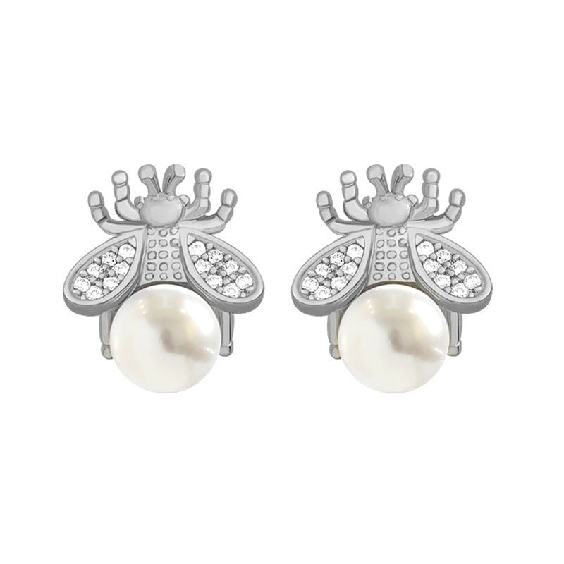 Delicate Artisan Pearl Earring