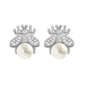 Delicate Artisan Pearl Earring