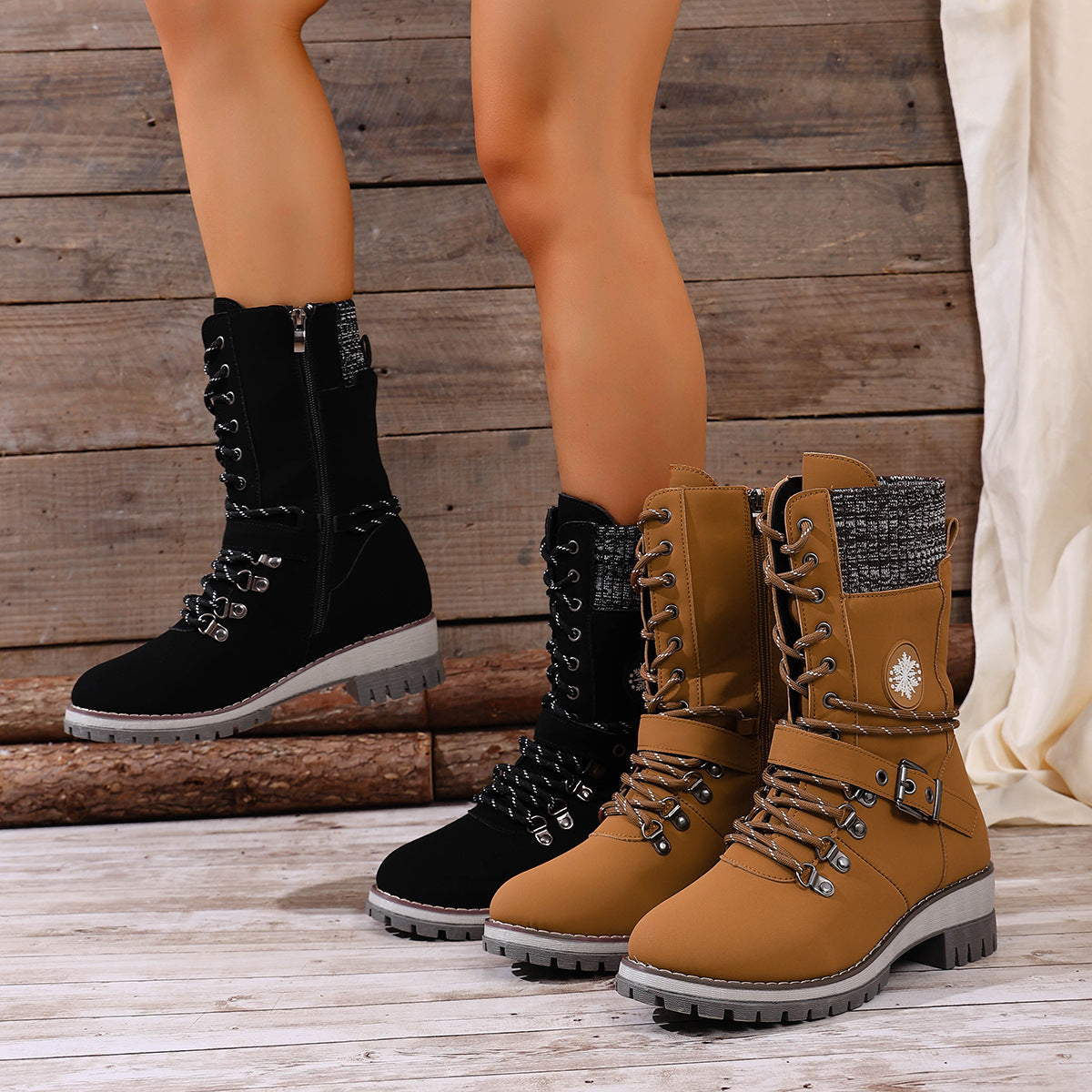 Classic Orthopedic Boots with Timeless Style