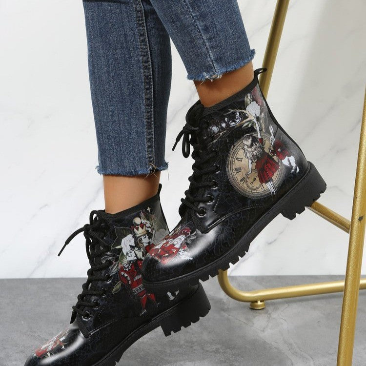 Vintage Inspired Orthopedic Boots
