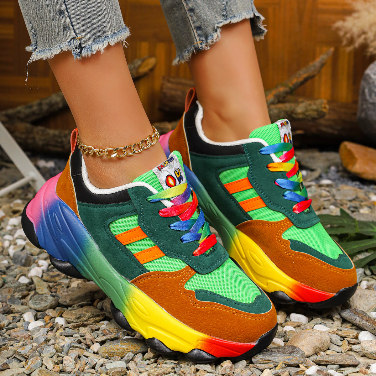 Chic Orthopedic Shoes with Unique Design