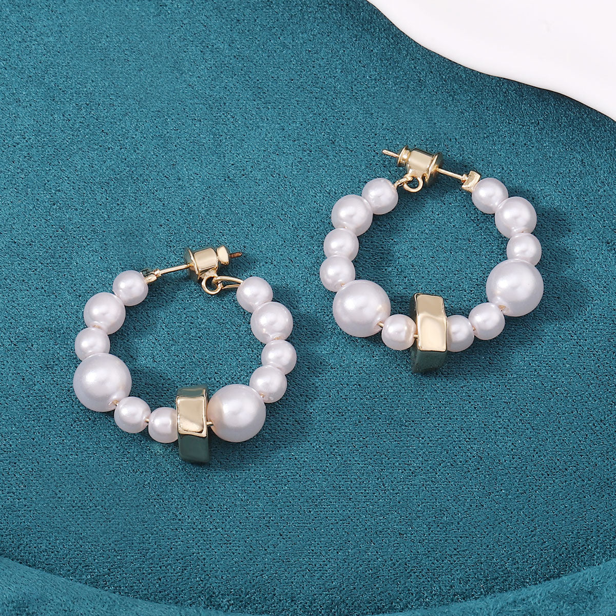 Delicate Artisan Pearl Earring