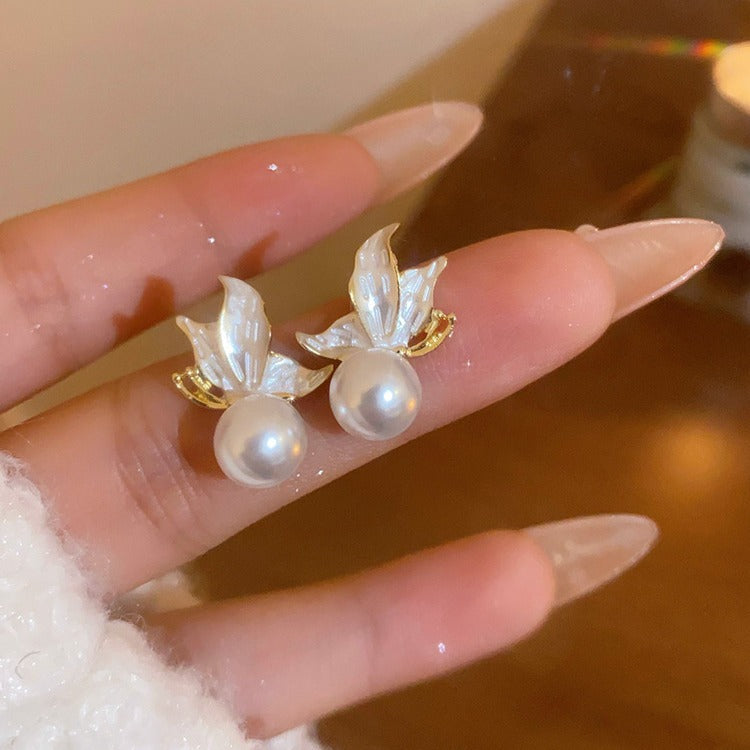 Vintage Handmade Pearl Earring