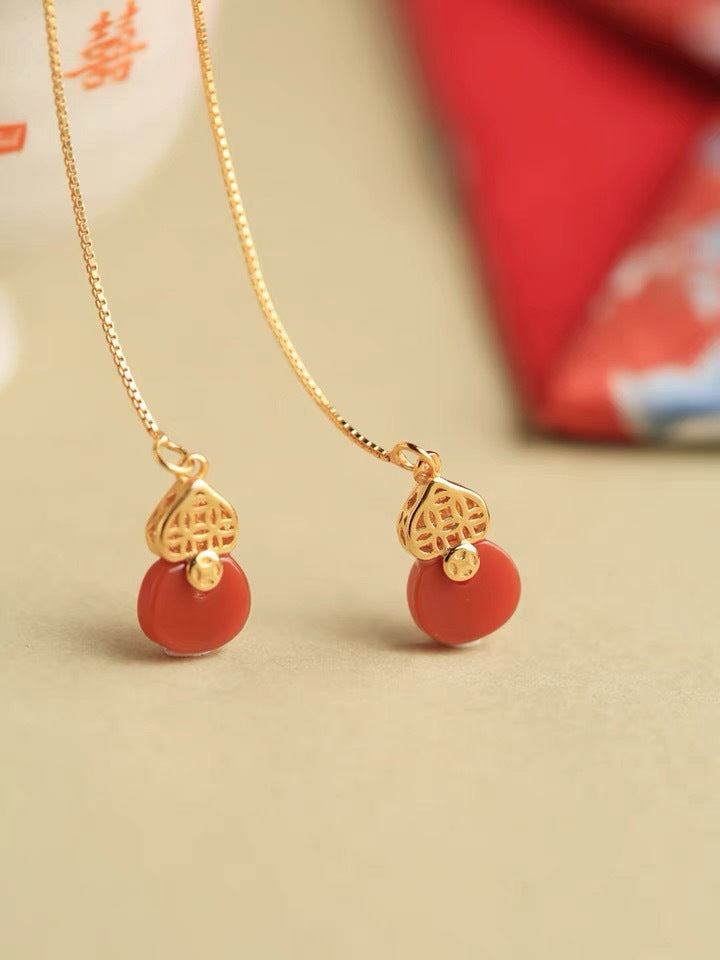 Delicate Artisan Silver Earring