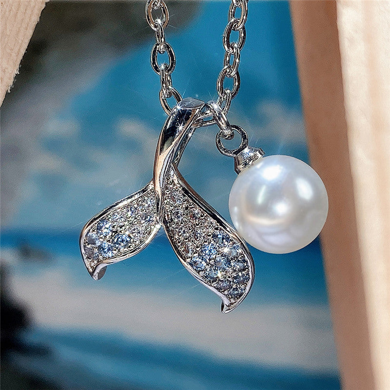 Delicate Artisan Pearl Necklace
