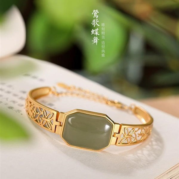 Delicate Artisan Gold Bracelet