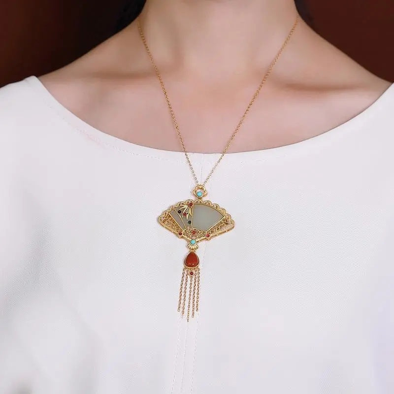 Delicate Artisan Gold Necklace
