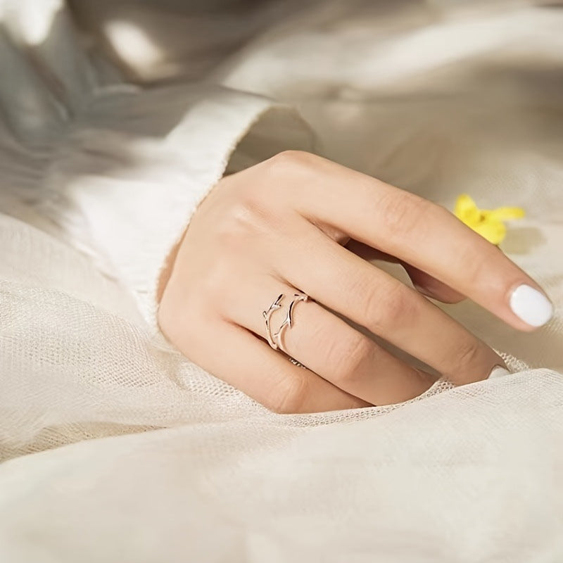 Beautiful Silver Ring with Unique Style