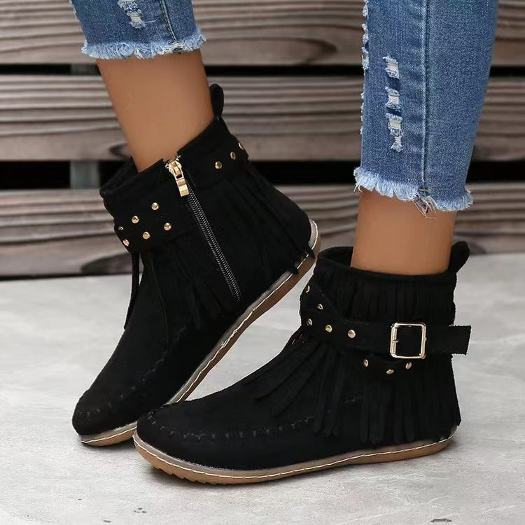 Classic Orthopedic Boots with Timeless Style