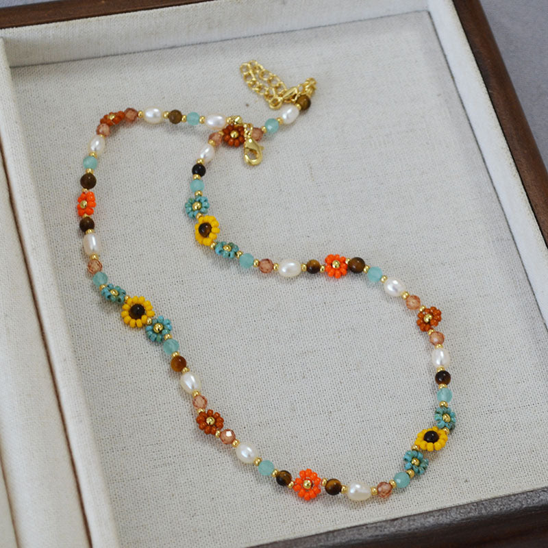 Vintage Handmade Pearl Necklace