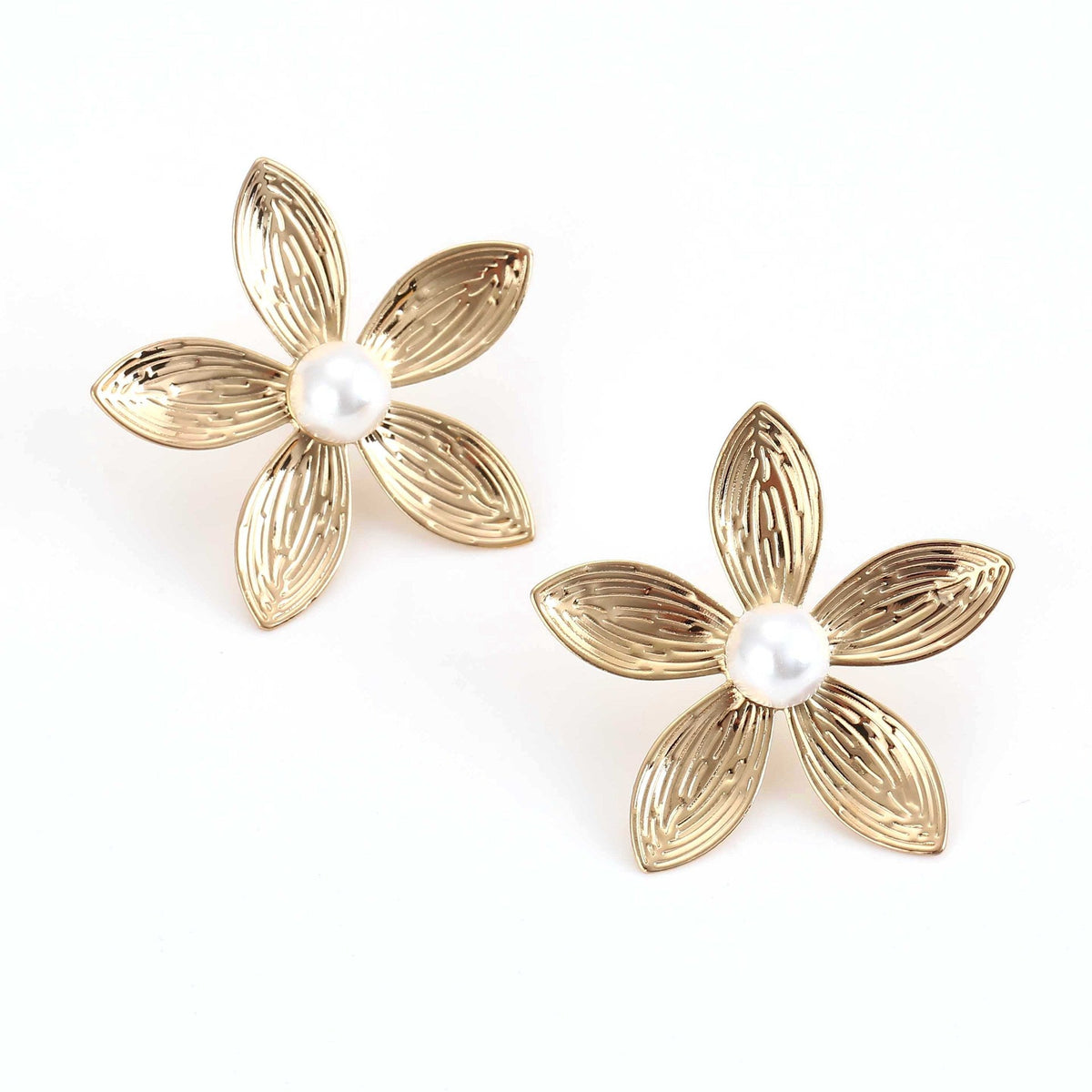 Delicate Artisan Pearl Earring