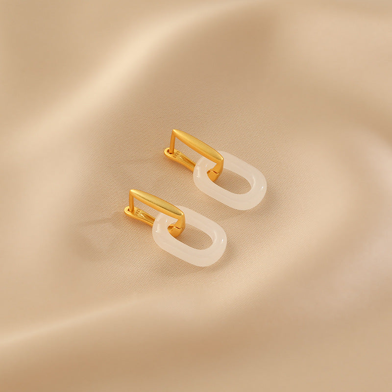 Beautiful Silver Earring with Unique Style