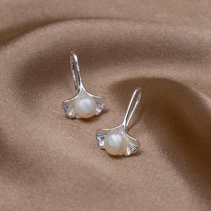 Delicate Artisan Pearl Earring