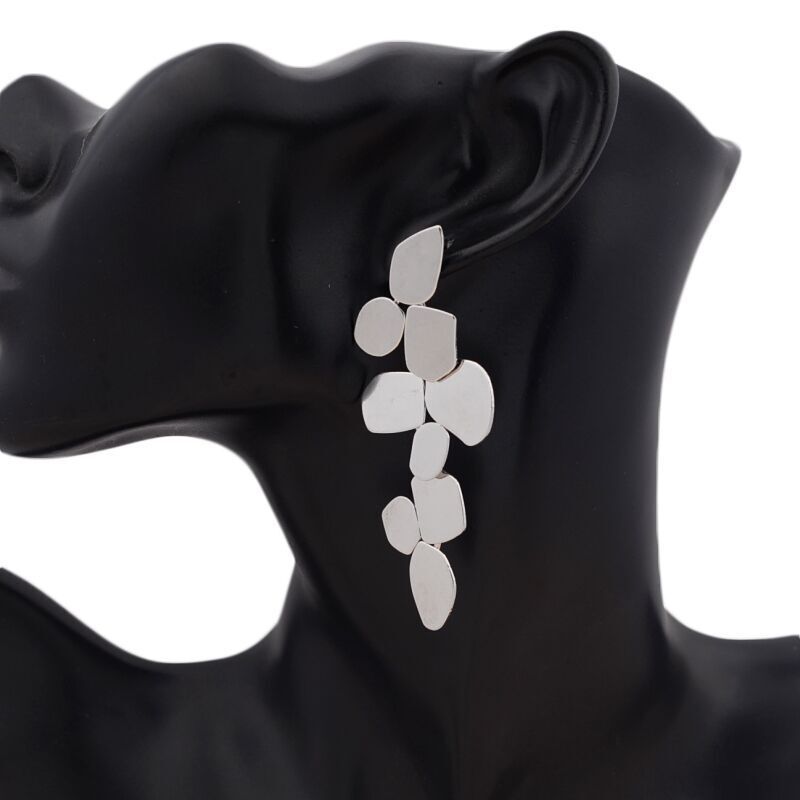 Beautiful Silver Earring with Unique Style