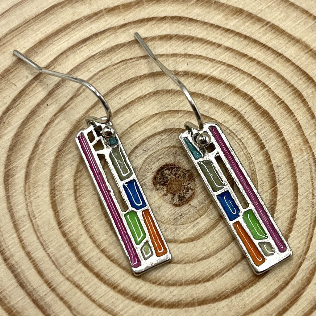 Vintage Handmade Silver Earring