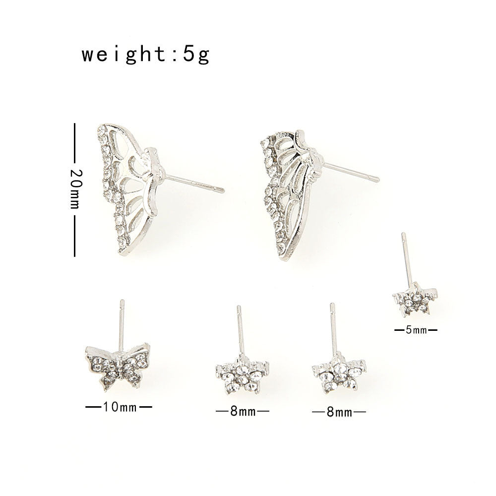 Vintage Handmade Silver Earring