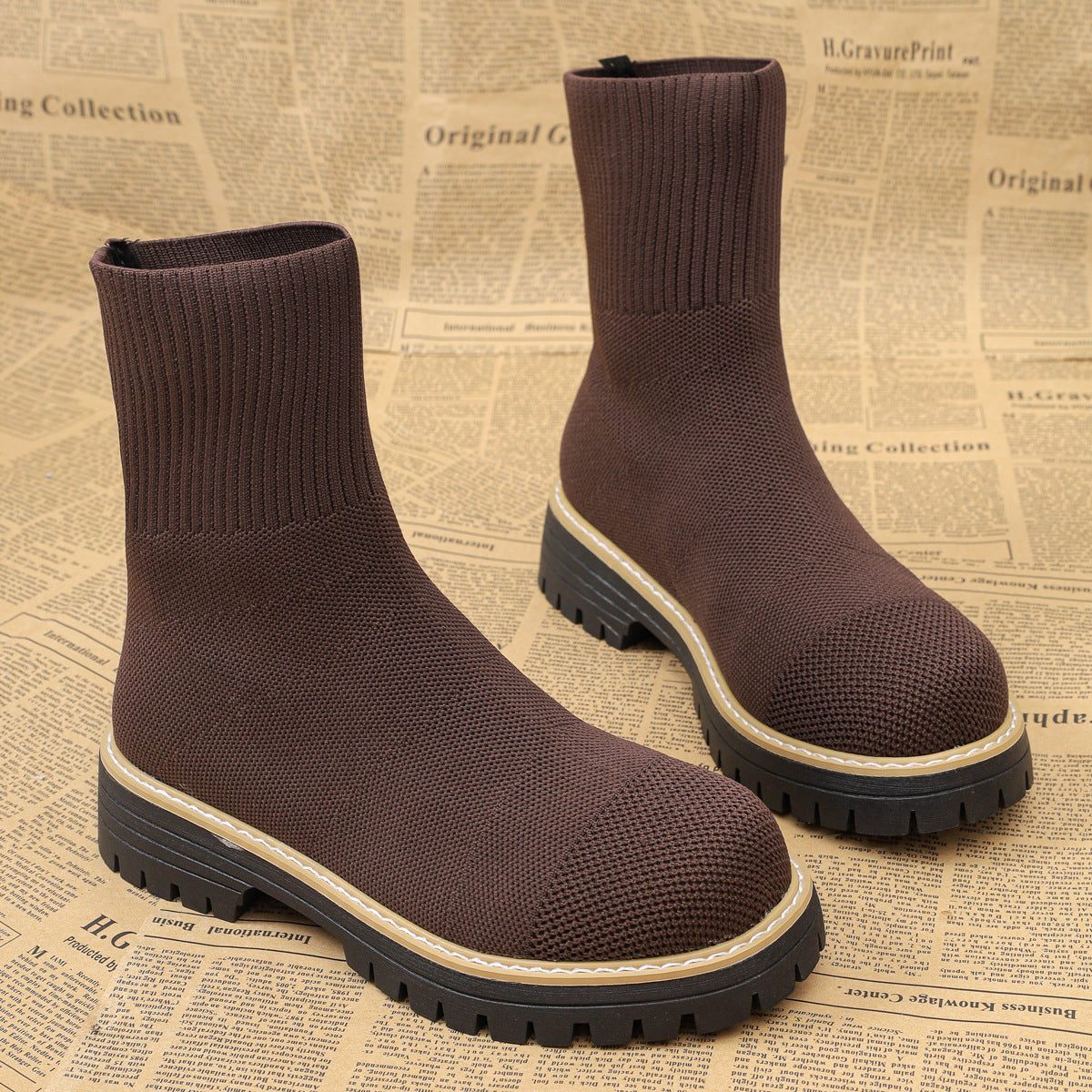 Chic Orthopedic Boots with Unique Design