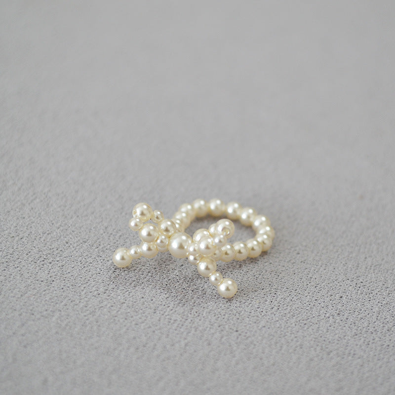 Vintage Handmade Silver Earring
