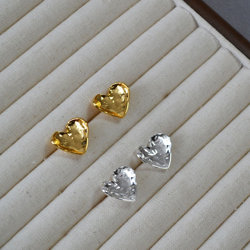 Delicate Artisan Gold Earring