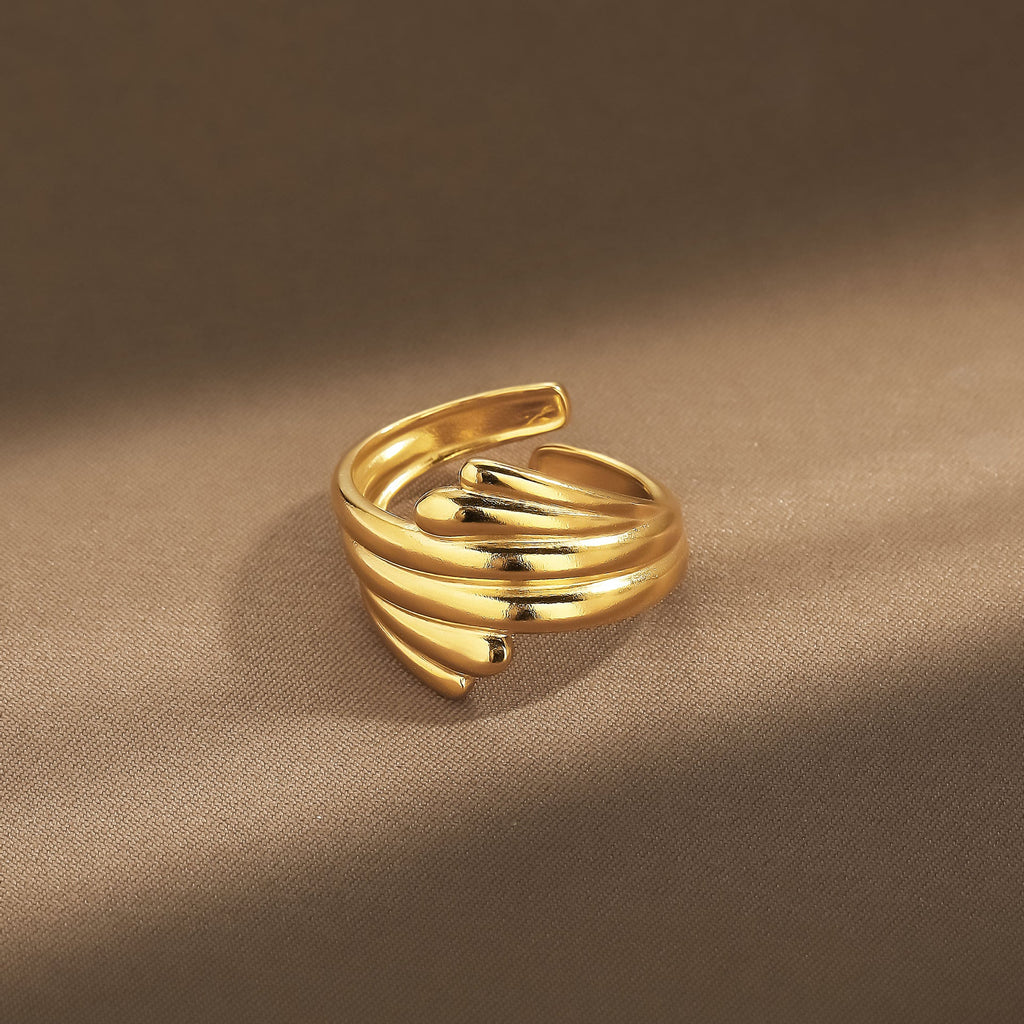 Beautiful Gold Ring with Unique Style