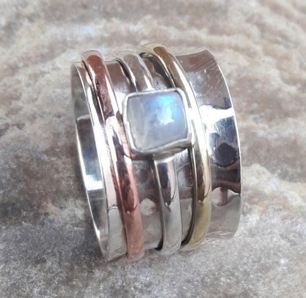 Delicate Artisan Silver Ring