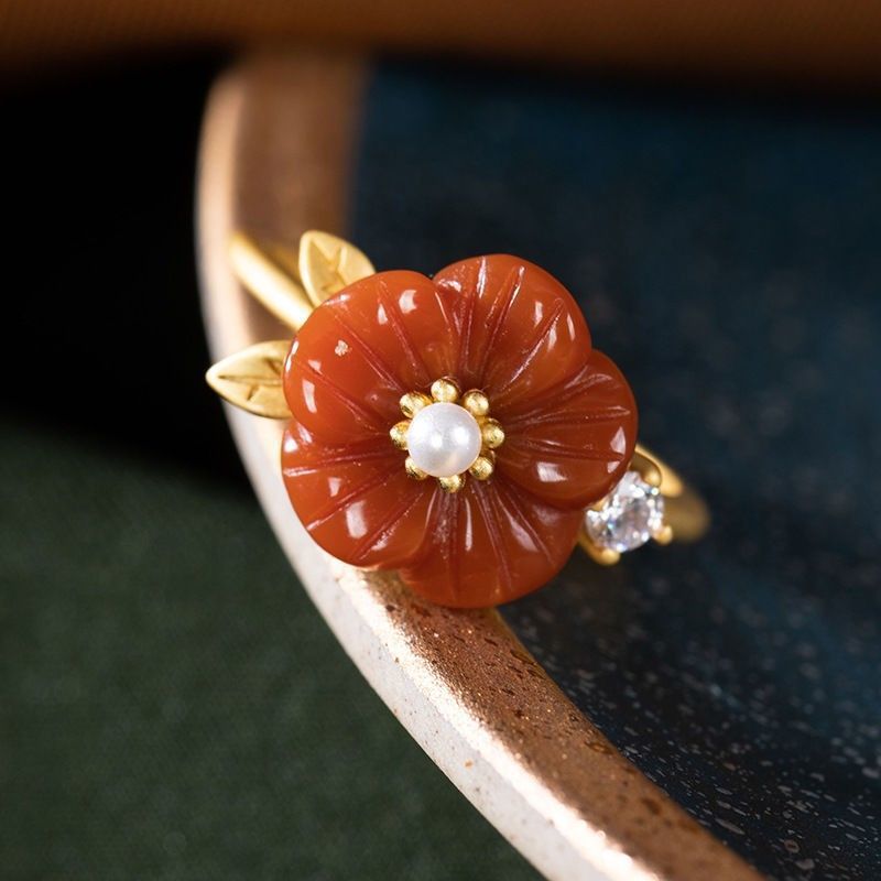 Delicate Artisan Gold Ring