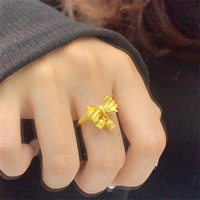 Romantic Gold Ring for Special Moments